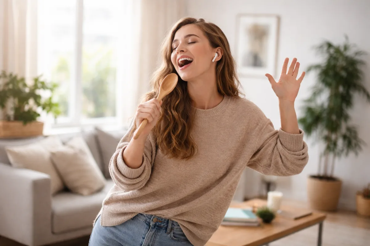 Les bienfaits du chant pour le bien-être à la maison